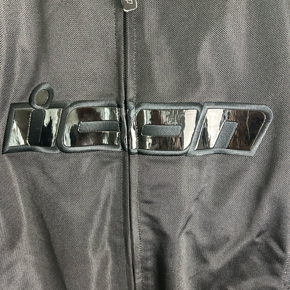 ICON Motorcycle Jacket Holigan Stealth Black Size 2XL Like New - Picture 5 of 14